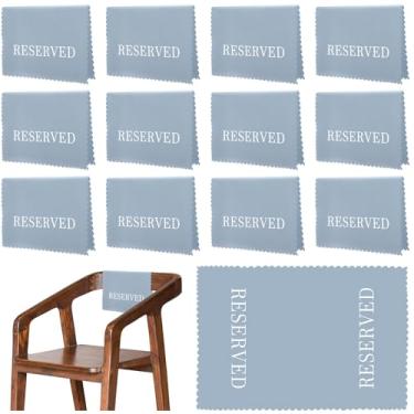 Imagem de Breling 12 peças de placas de cadeira reservada igreja banco de casamento placas de assento reservado 17 x 29 centímetros suprimentos de festa para convidados, celebrações, recepções, decoração de chá