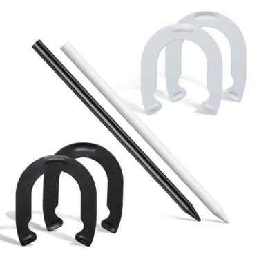 Imagem de Conjunto infantil Horseshoes Game COCONUT Metal 14x15cm 0,25 kg