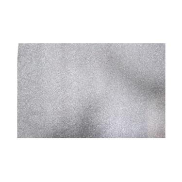 Imagem de Eva Com Glitter 5 Folhas 40X60Cm Artesanato - Prata Festas (Prata)