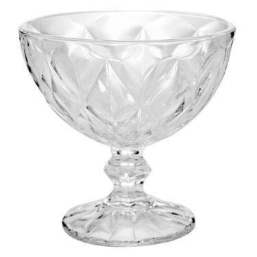 Imagem de Taça de Sobremesa Lyor Diamond de Vidro 250ml Avulsa Tigela Pote para 