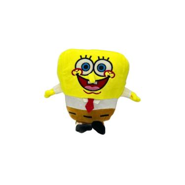 Imagem de Brinquedo De Pelúcia Bob Esponja Desenho Infantil 25Cm