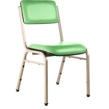 Imagem de Cadeira Empilhável Para Auditórios Linha Hotel Smart Verde