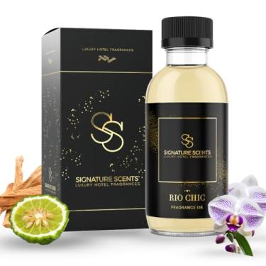 Imagem de Fragrâncias exclusivas: óleos perfumados inspirados em hotéis de luxo para difusores – 10 ml com amostras bônus (Rio Chic, 115 g)