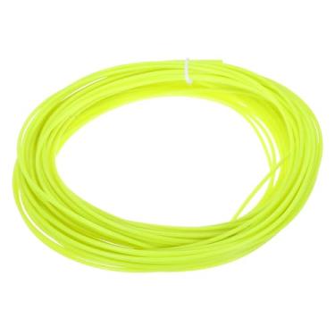 Imagem de PATIKIL Kit de reparo de vime, 20 m 2,4 mm redondo sintético material de vime tecido de vime de plástico conjunto de vime para artesanato DIY e fabricação de cestas de tecelagem, amarelo neon