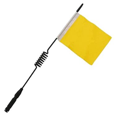 Imagem de Antena decorativa para carro com veículos MN90 MN90K, amarela