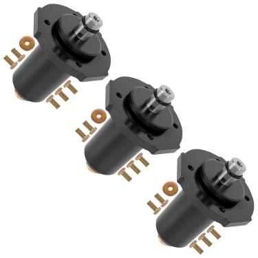 Imagem de 59202600 Eixo de deck de cortador compatível com A riens Gravely Pro Master, Pro Stance, Pro Turn ZT, substitui # 59215400 59225700 69219700 58810800 69207500 14230,285-300,82-04 2 (pacote com 3)