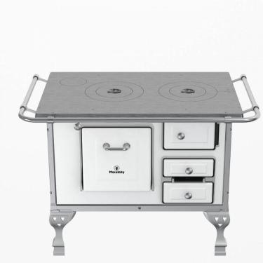 Imagem de Fogão A Lenha 2 Bocas Marumby Nr 1 Saída Chaminé Esquerda