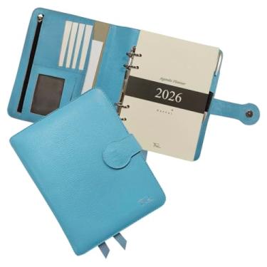 Imagem de Agenda Planner Couro 2026 126-R Personalizada Raffai Couros