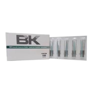 Imagem de Agulha Sistêmica Para Acupuntura Bk Blister - 0,30X60mm