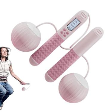 Imagem de Shakven Corda de pular inteligente, corda de pular com contador, Corda de pular de velocidade Corda de pular com peso, Cordas de pular internas, corda de pular de contagem, corda de pular digital com