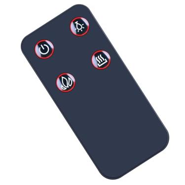 Imagem de MOVHEIYL Controle remoto de substituição compatível com lareira elétrica de chama real