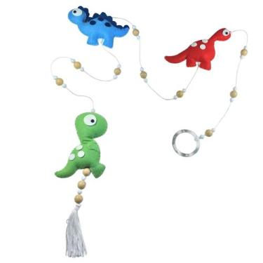 Imagem de Pingente De Cortina Dinossauro Quarto Bebê Infantil - Potinho de mel