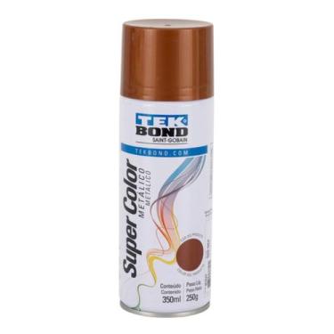 Imagem de Tinta Spray Tekbond Rose Gold Metálico 350ml Original