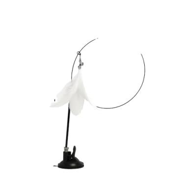 Imagem de Brinquedos Para Gatos - Kit Varinha Com Pena De PáSsaro E Ventosa Fixa No ChãO - Brinquedo Gato E AcessóRios(2)