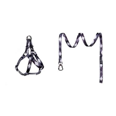 Imagem de Kit Peitoral e Guia para Cachorro – Conforto e Segurança para Passeios de Pequeno, Médio e Grande Porte(Kilt,Pequeno)