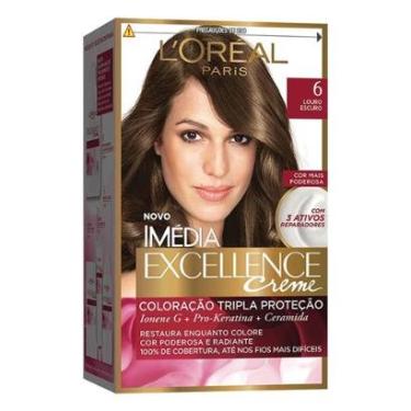 Imagem de Coloração Imédia Excellence L'Oréal Paris 6 Louro Escuro-Unissex