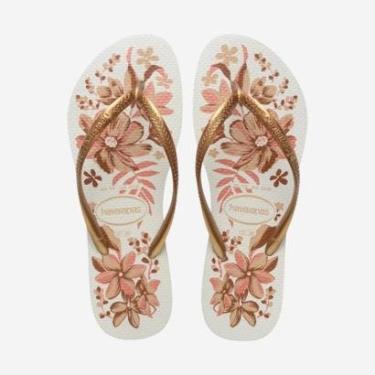 Imagem de Chinelo Havaianas Slim Organic Branco-Feminino