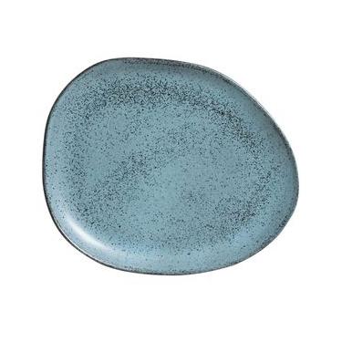 Imagem de Conjunto com 6 Pratos Raso Oval Orgânico Night Sky 31x24x2,5cm