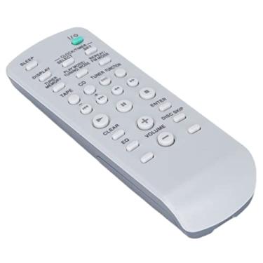 Imagem de KIMISS Controle Remoto de Substituição RMSC1 para Sistemas Estéreo Mini HiFi MHCGX450, MHCGX250 e CMT-NE3 - Fácil de Usar, Sem Necessidade de Programação