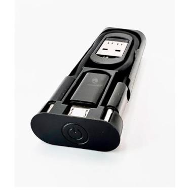 Imagem de Adaptador 5 em 1 Universal com USB-C, Lightning, Micro-USB, Chave SIM, 60W, Cabo 28cm