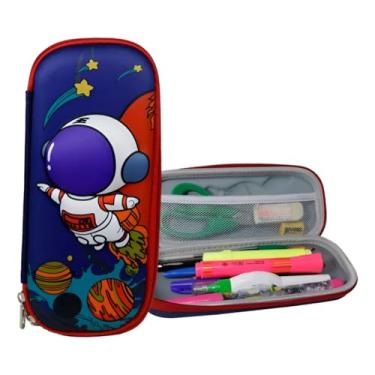 Imagem de Estojo Escolar 3D Infantil Com Design Divertido