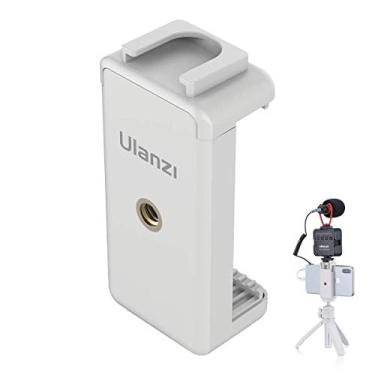 Imagem de ULANZI Suporte de tripé de telefone ST-07 com suporte de sapata fria para microfone, luz de vídeo LED, parafuso de tripé de 1/10.2 cm para iPhone 11/Pro/Pro Max XS Max XR X 8 7 Plus, Samsung Galaxy