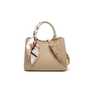 Imagem de RTPRTP Carteira e bolsa, alça superior, bolsa de ombro, bolsa carteiro feminina, Damasco, Large