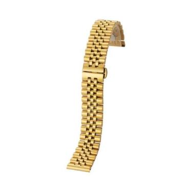 Imagem de Pulseira De Relógio Ajustável Em Aço Inoxidável 12-22mm Interface De A