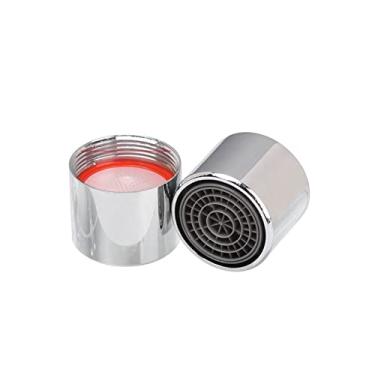 Imagem de Aerador giratório giratório 1 peça torneira de pia de cozinha bocal rosca filtro aerador giratório torneira de economia de água cozinha com arruela acessórios torneira aeradores fluxo