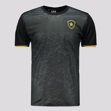 Imagem de Camisa Botafogo Splash Preta-Masculino