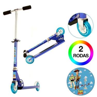 Imagem de Patinete Toy Story Disney 2 Rodas Ajuste de Altura Azul - DM Radical