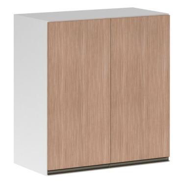 Imagem de Armário Perola 70cm 2 Portas Luciane Branco Polar C/Cumaru