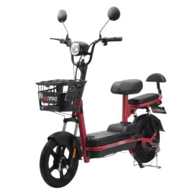 Imagem de Bicicleta Elétrica Aço Joy City 350W Aro14 Compacta Urbana Dropp, Pret