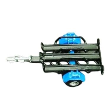 Imagem de oshhni Kit de peças de reposição para upgrade de reboque de motocicleta em escala 1/64, decoração ao desgaste, miniatura de simulação para