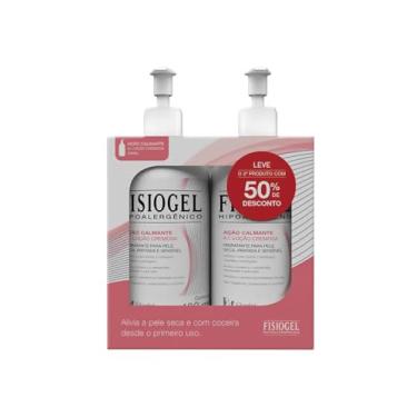 Imagem de Kit 2x400mL Fisiogel AI Ação Calmante Loção Cremosa