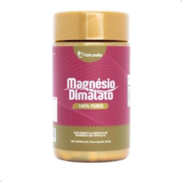 Imagem de Magnésio Dimalato Puro 120 Cápsulas. Original. Certificado