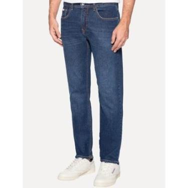 Imagem de Calça Calvin Klein Jeans Masculina Skinny 5 Pockets Azul Médio-Masculino