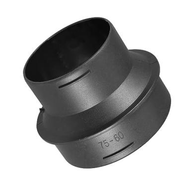 Imagem de Unifizz Conector de duto de duto de junção de ar reto para carro tubo de 60 mm a 75 mm