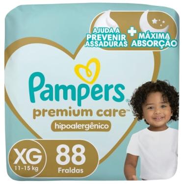 Imagem de Fralda Descartável Pampers Premium Care Tamanho XG 88 Unidades
