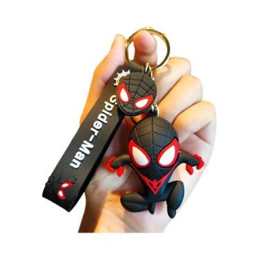 Imagem de Pingente De Chaveiro Marvel Spider-Man, Boneco Estéreo De Seda Inverti