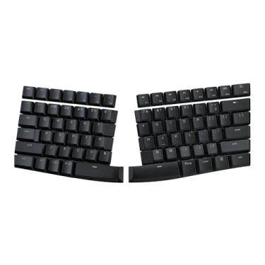 Imagem de Perixx Conjunto de teclado de substituição PERIBOARD-835 - Teclas divididas direita e esquerda incluídas - Compatível com modelos Clicky BL, Tátil BR e Linear RD - As teclas do teclado numérico não
