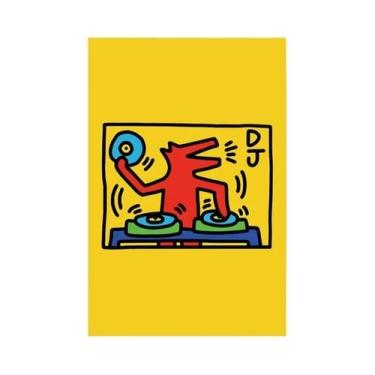 Imagem de Pinturas Em Tela De Arte De Graffiti, Pôsteres De Parede Lucky Strike,