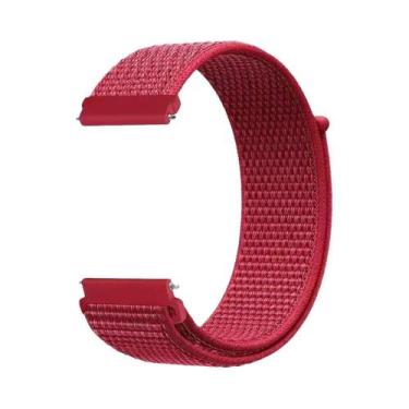 Imagem de Pulseira De Nylon De 20mm 22mm Para Amazfit GTS 4 3 2e GTS2 4Mini GTR4