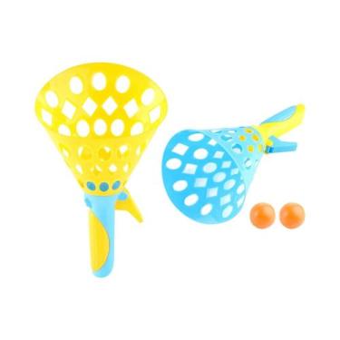 Imagem de Jogo De Captura De Bola Para Crianças, Lançador Pop-Pass-Catch, Brinqu