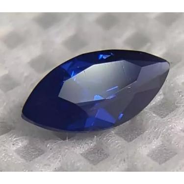 Imagem de DON NEXUS Safira Azul Profundo, Lapidação Navette, 6mm x 3mm, Classe AAA, Tratada, Excelente Acabamento