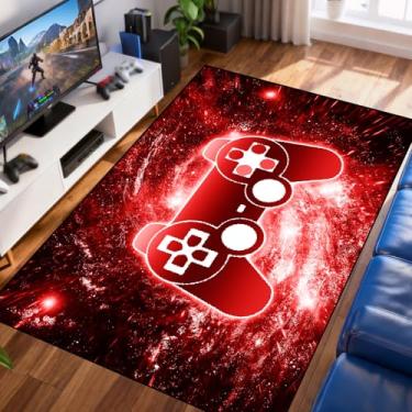Imagem de Tapete de videogame – Tapete temático de jogos, gamepad, controle de área, tapete para quarto, tapete de jogos para quarto, tapetes de ioga
