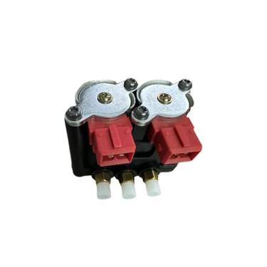 Imagem de Bloco de válvula solenoide de suspensão a ar compatível com BMW X5 E53 E65 E66 E39 bloco de válvula solenoide 4722525610 37226787616 37221092349