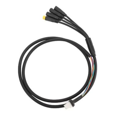 Imagem de KIMISS Cabo de Extensão de Bicicleta Elétrica para Motores de Acionamento Médio | Compatível Com Ajuste para M200 M300 M400 M420 M620 G330 G332 G510 G360 | Cablagens de 100cm