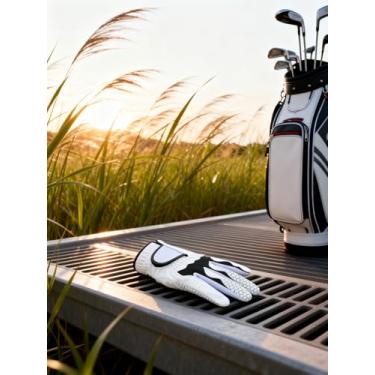 Imagem de Luvas de golfe para homens e mulheres, leves, respiráveis, duráveis, antiderrapantes para jogar golfe confortável