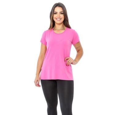 Imagem de Blusa Veste Legging Academia Moda Feminina - Adamas, EG, Rosa